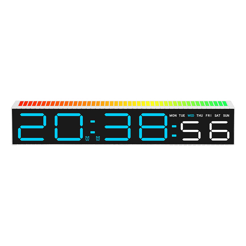 Montre numérique multifonction avec calendrier et affichage du jour 10