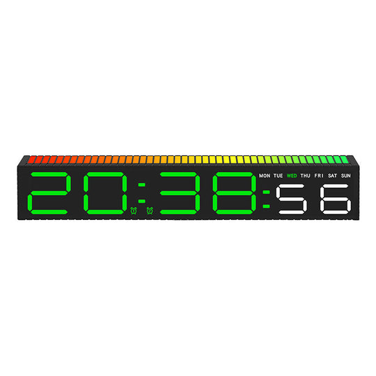 Montre numérique multifonction avec calendrier et affichage du jour 8
