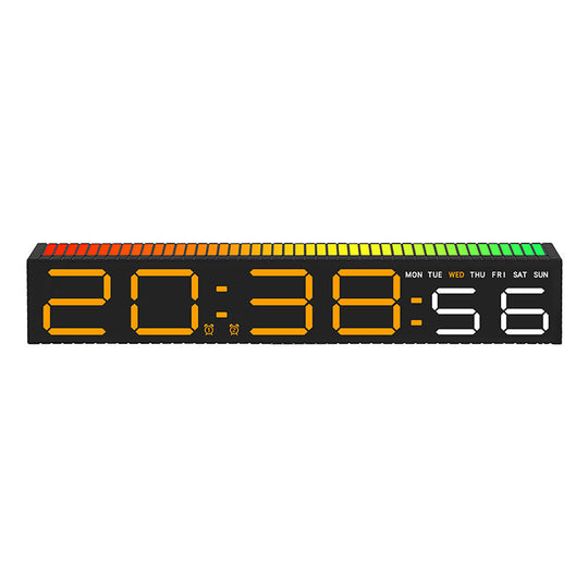 Montre numérique multifonction avec calendrier et affichage du jour 9