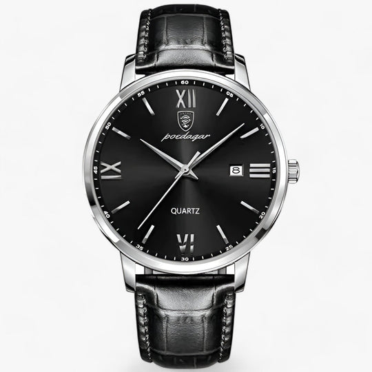 Montre pour Homme Bracelet Cuir Élégant 5