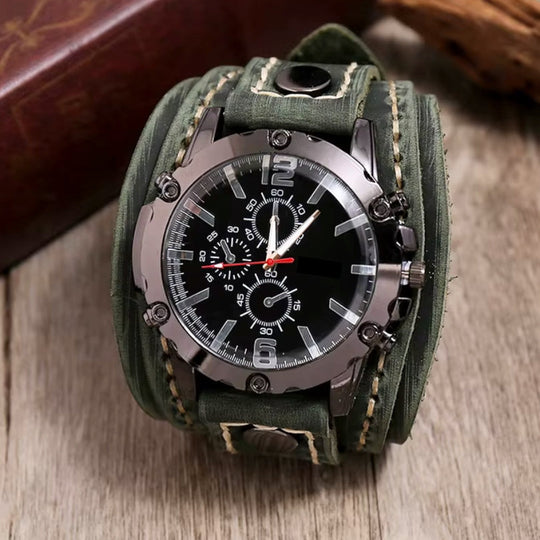 Montre pour Homme Classique avec Bracelet en Cuir 4