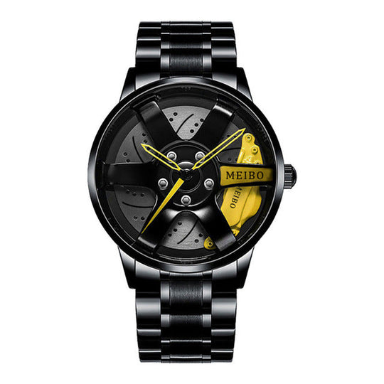 Montre pour hommes style voiture de course 10