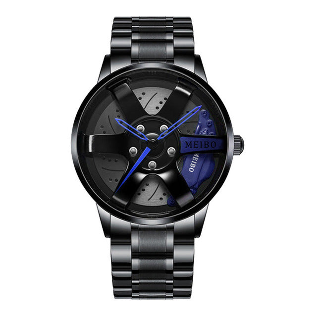 Montre pour hommes style voiture de course 12