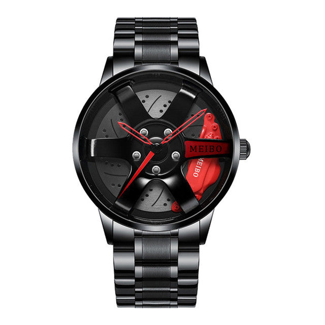 Montre pour hommes style voiture de course 13