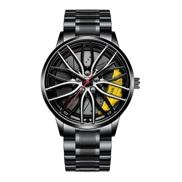 Montre pour hommes style voiture de course 15