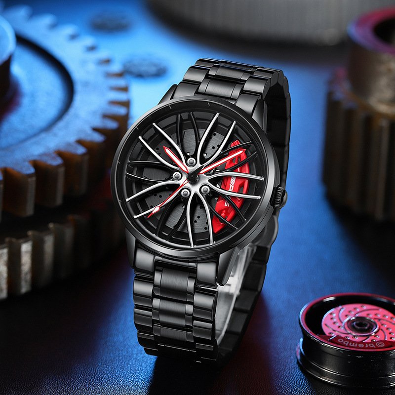 Montre pour hommes style voiture de course 4
