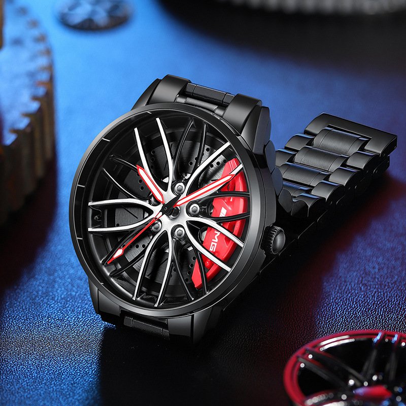 Montre pour hommes style voiture de course 5