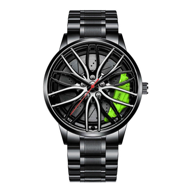 Montre pour hommes style voiture de course 9