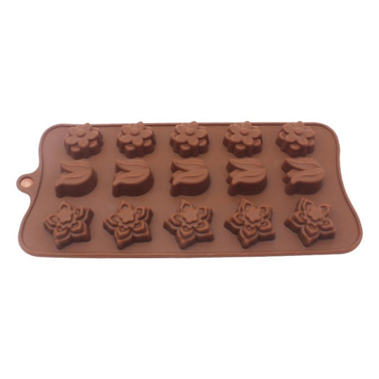 Moule à Chocolat en Silicone en Forme de Cœur 14