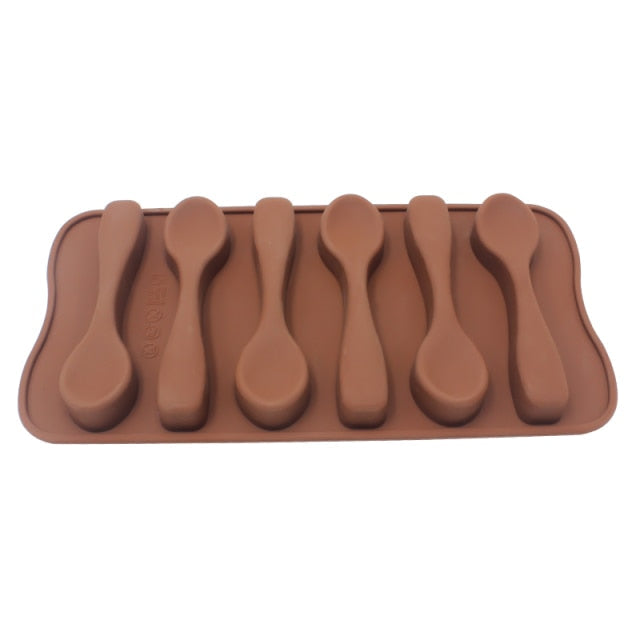 Moule à Chocolat en Silicone en Forme de Cœur 15