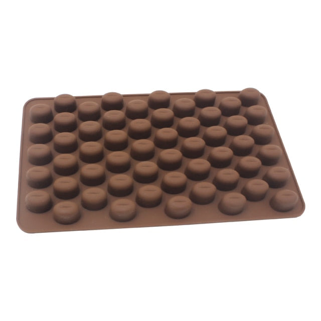 Moule à Chocolat en Silicone en Forme de Cœur 18