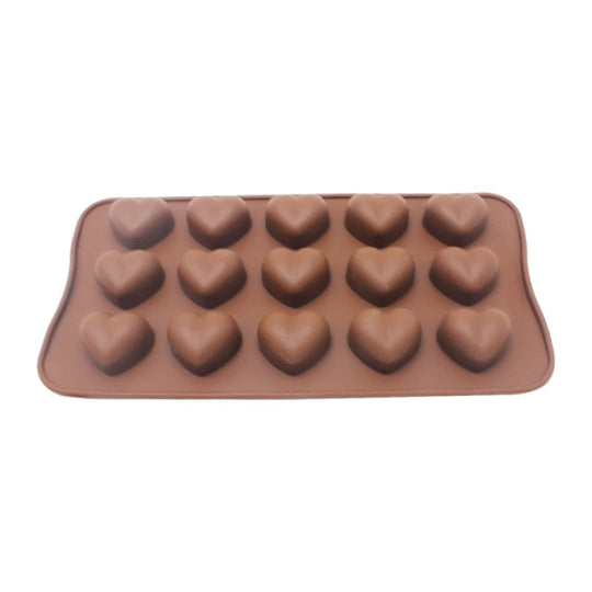 Moule à Chocolat en Silicone en Forme de Cœur 20