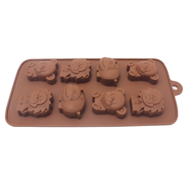Moule à Chocolat en Silicone en Forme de Cœur 6