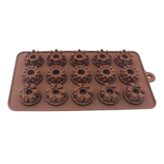 Moule à Chocolat en Silicone en Forme de Cœur 8