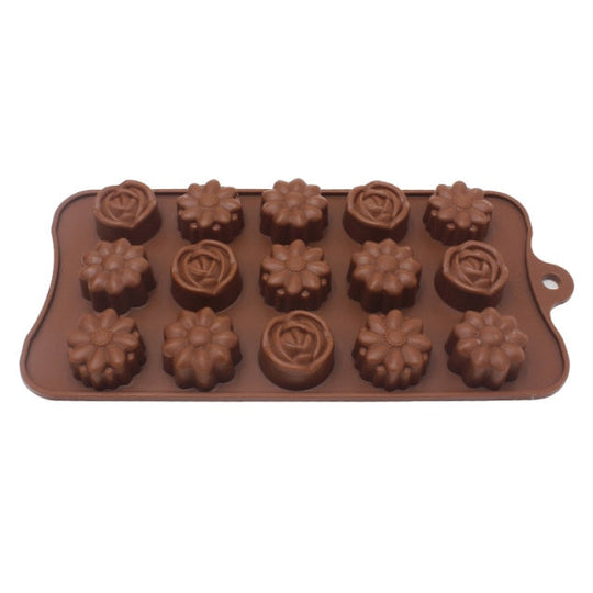 Moule à Chocolat en Silicone en Forme de Cœur 9