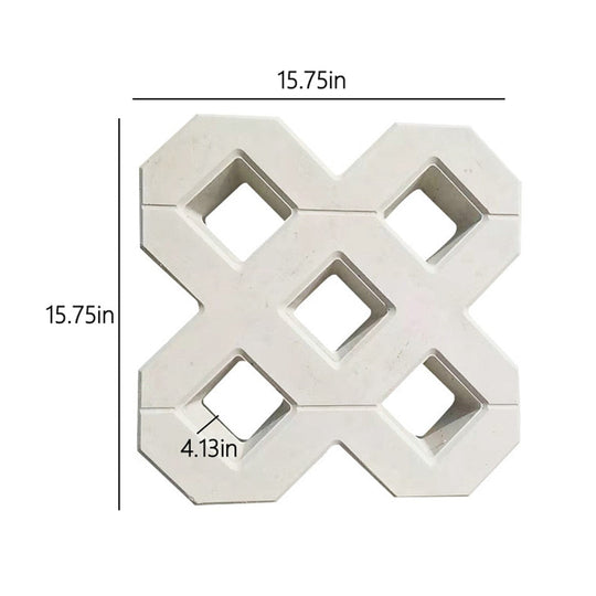 Moule de Pavé Carré pour Aménagement Extérieur 4