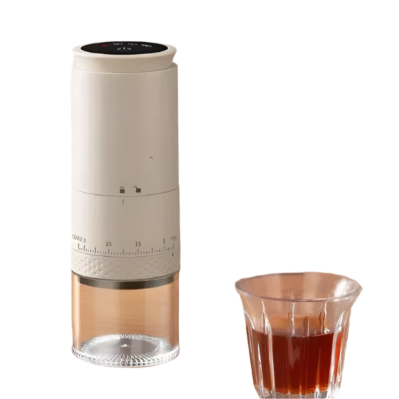 Moulin À Café Électrique Portable Réglable Pour Un Café Fraîchement Moulu 2