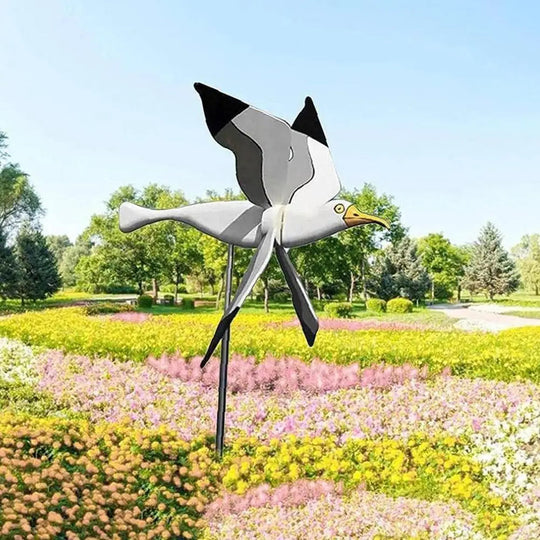 Moulin à Vent d'Oiseau Volant Décoratif pour Jardin 1