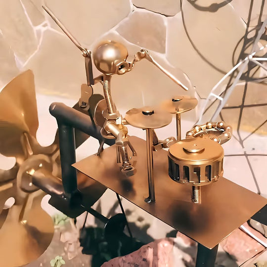 Moulin à Vent en Métal Décoratif Rock Band 0