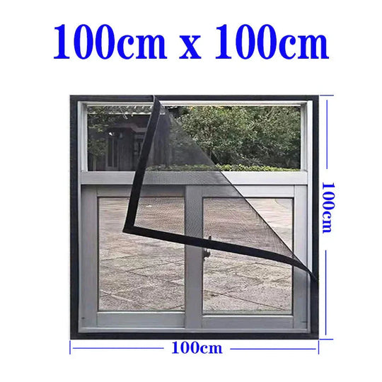 Moustiquaire Fenêtre Réglable Invisible pour Protection Contre les Insectes 12