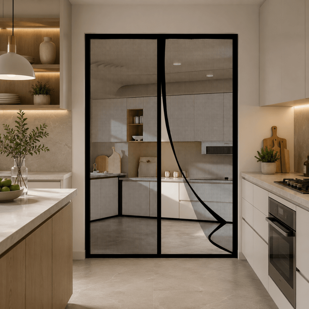 Moustiquaire Porte Magnétique Aimantée pour Accès Pratique et Confort Optimal 0
