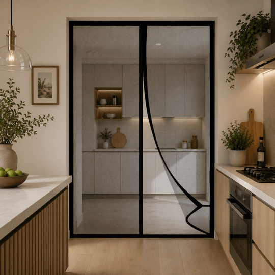 Moustiquaire Porte Magnétique Aimantée pour Accès Pratique et Confort Optimal 1