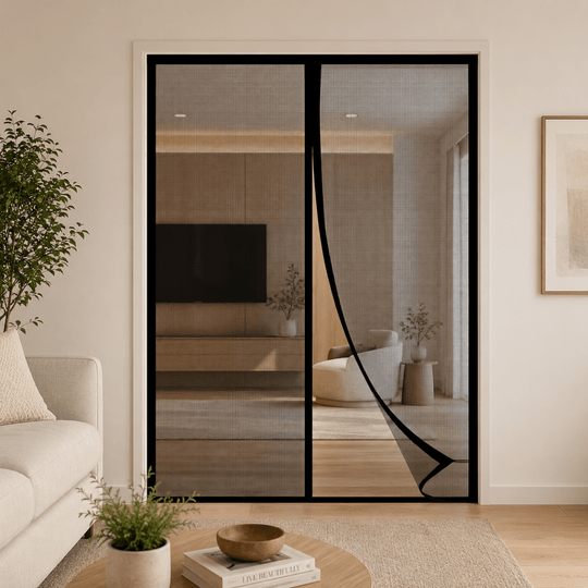 Moustiquaire Porte Magnétique Aimantée pour Accès Pratique et Confort Optimal 2