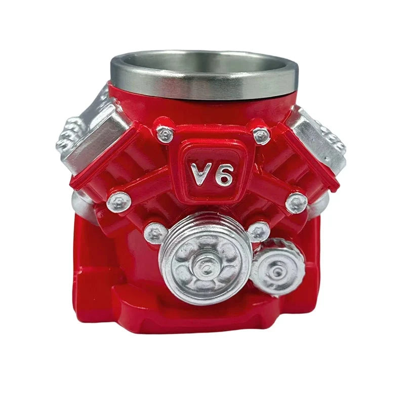 Mug Homme Design Moteur V6 Original 0
