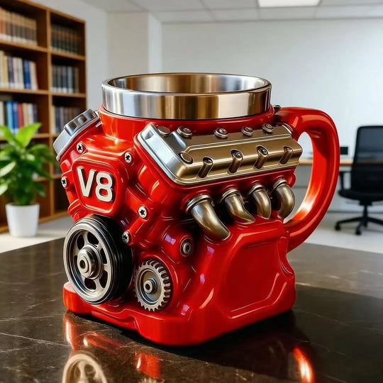 Mug Homme Design Moteur V6 Original 1