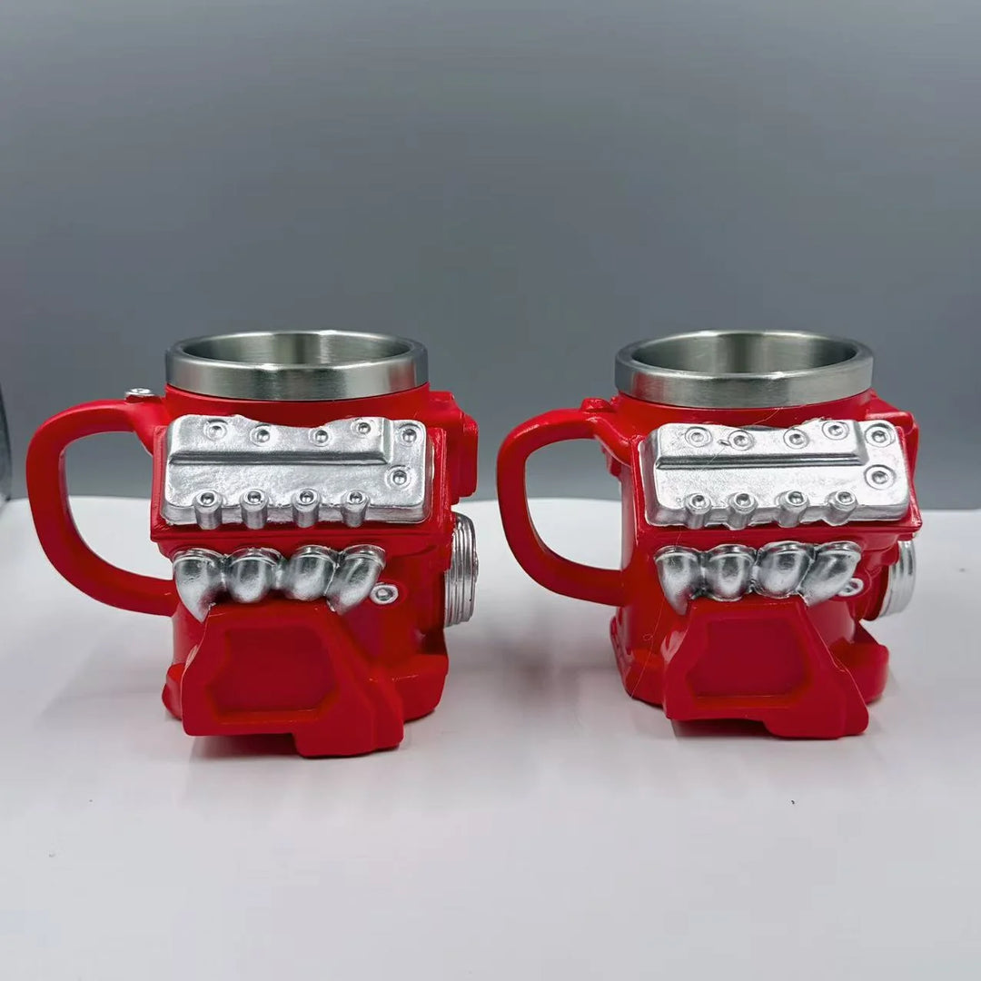Mug Homme Design Moteur V6 Original 4