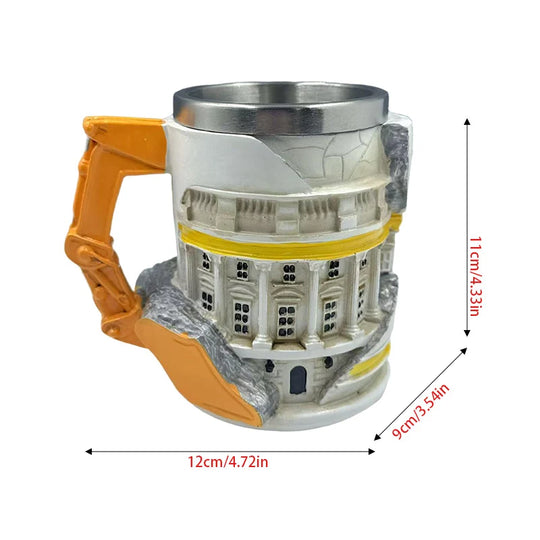 Mug Original avec Anse Grue pour Homme 0