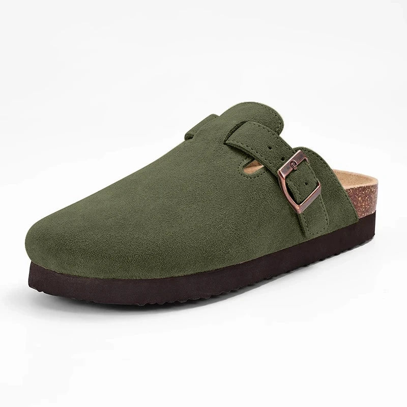 Mules Unisex avec Semelle en Liège et Support de Voûte 12