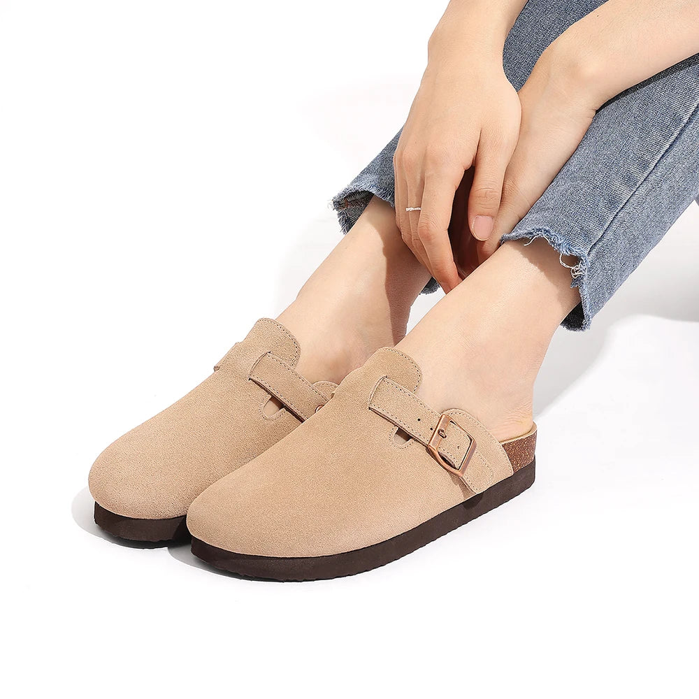 Mules Unisex avec Semelle en Liège et Support de Voûte 5