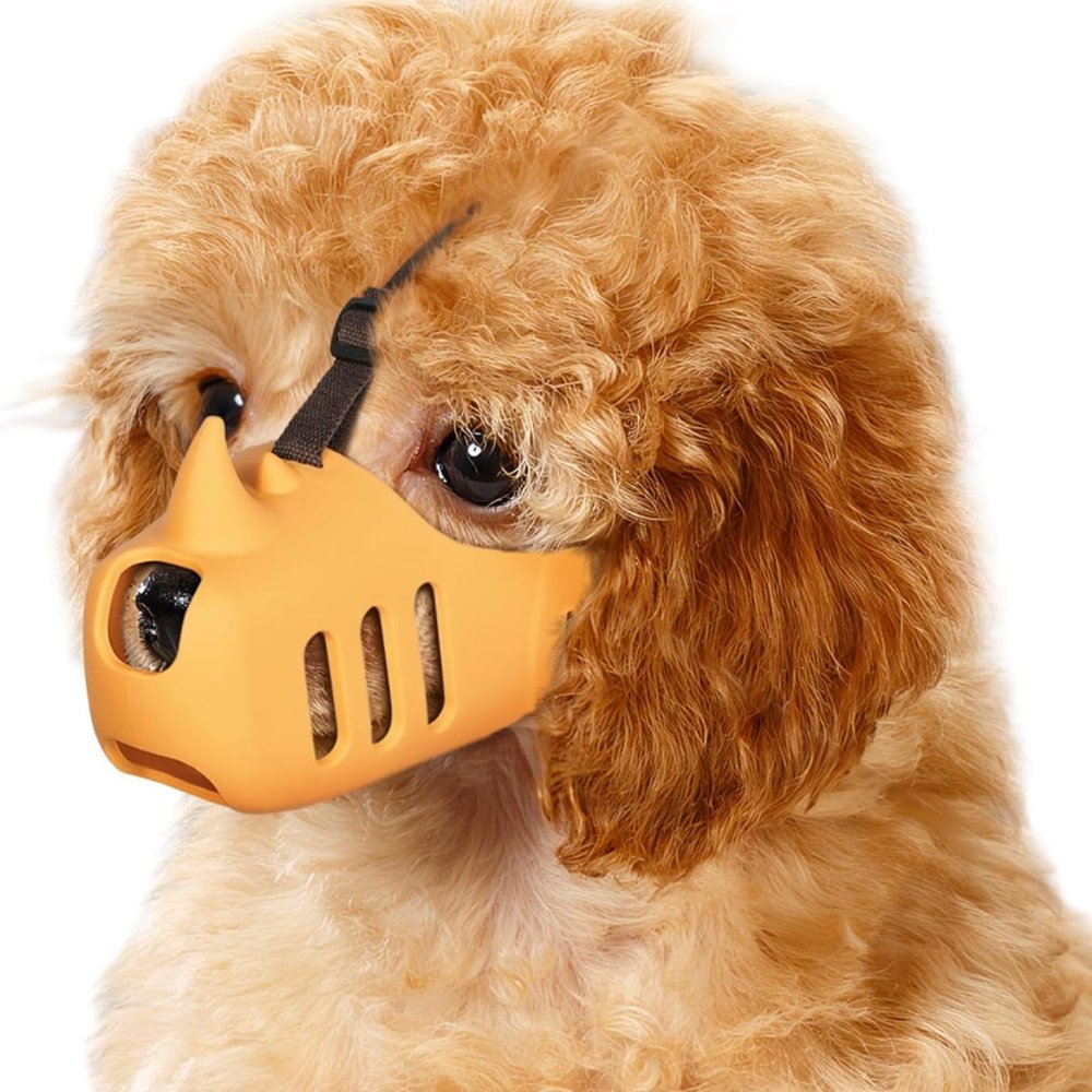 Muselière Réglable Pour Chien Anti Aboiement Confortable 2