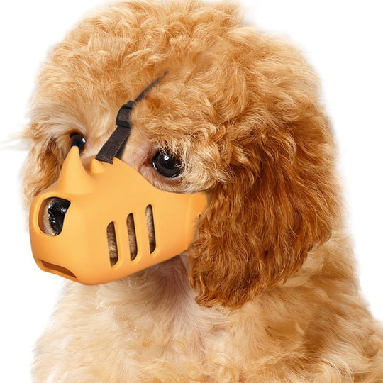 Muselière Réglable Pour Chien Anti Aboiement Confortable 2