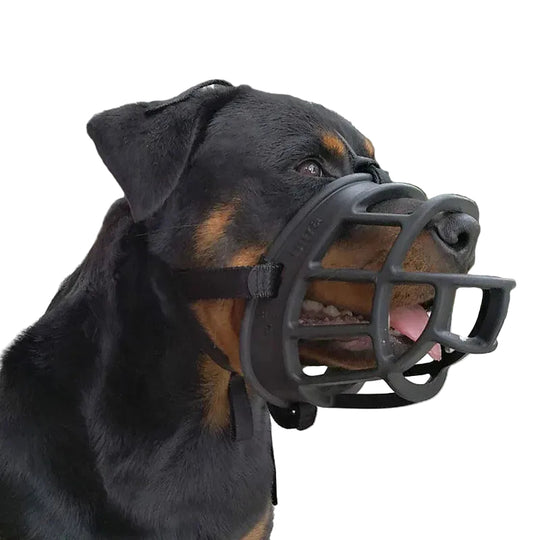 Muselière Réglable pour Chien en Silicone 0