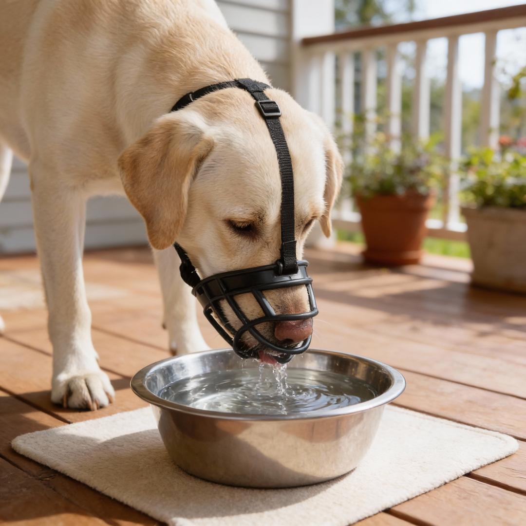 Muselière pour chien Ajustable et Confortable 2