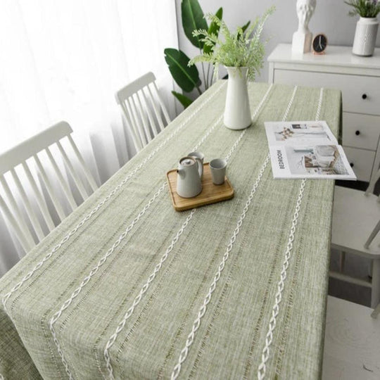 Nappe de Table Chic Rectangulaire pour Décoration Intérieure et Événements 2