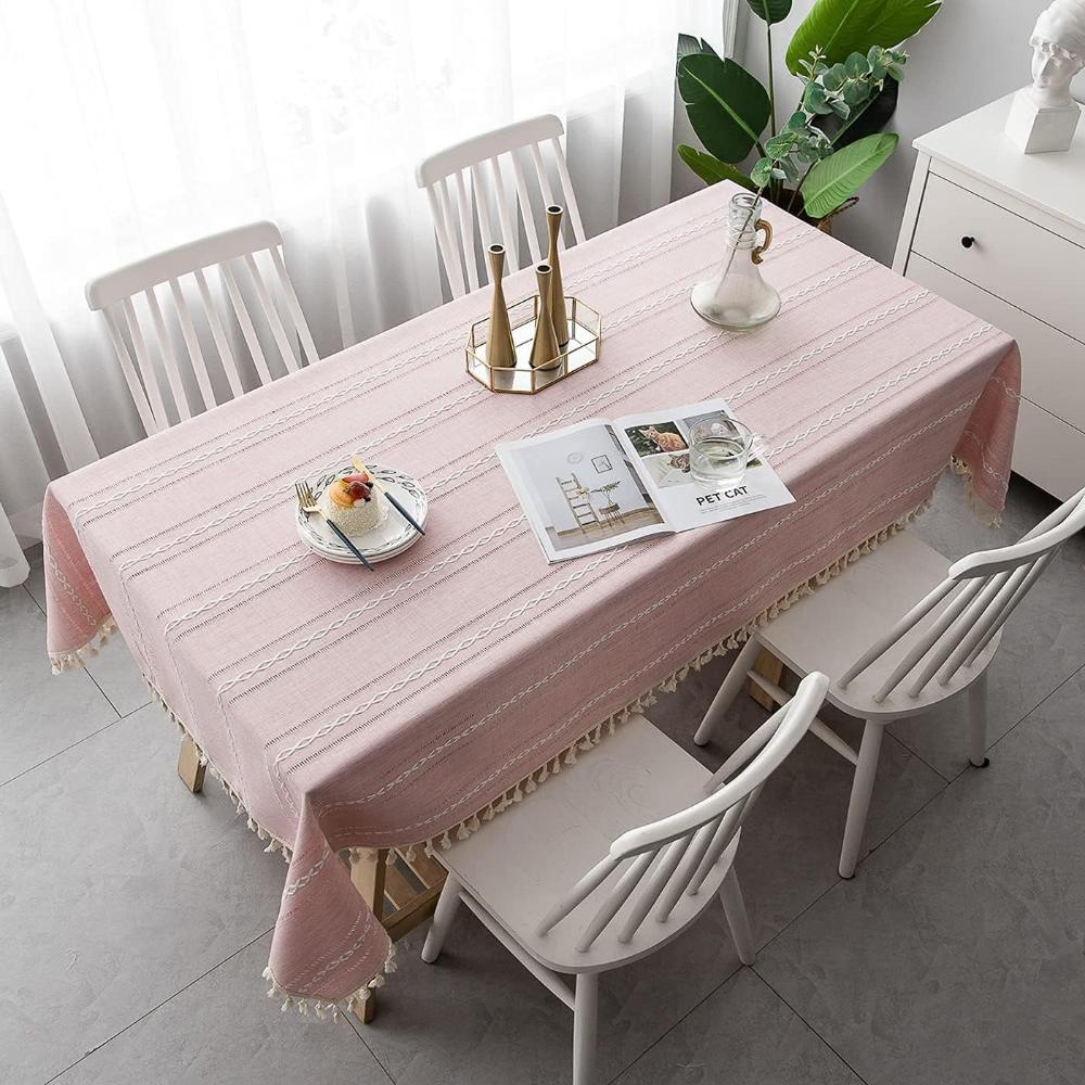 Nappe de Table Chic Rectangulaire pour Décoration Intérieure et Événements 6