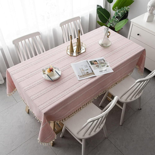 Nappe de Table Chic Rectangulaire pour Décoration Intérieure et Événements 6