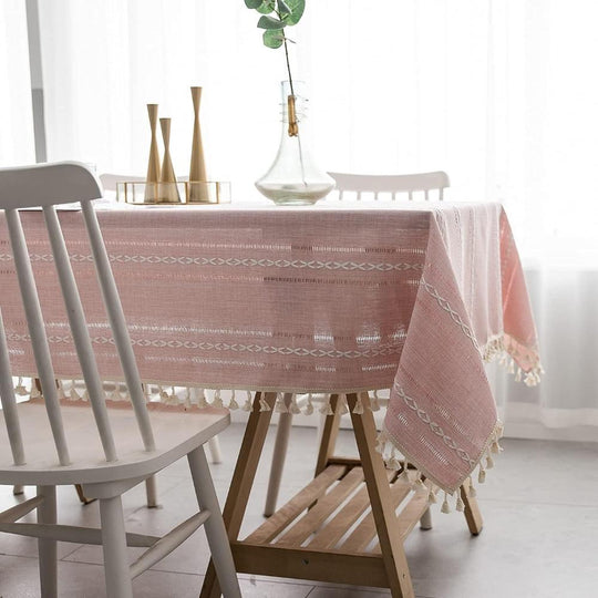 Nappe de Table Chic Rectangulaire pour Décoration Intérieure et Événements 7