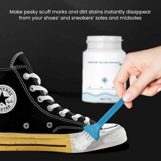 Nettoyant Chaussures Blanches Gel pour Restauration Éclat 4