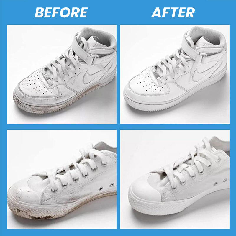 Nettoyant Chaussures Blanches Gel pour Restauration Éclat 6