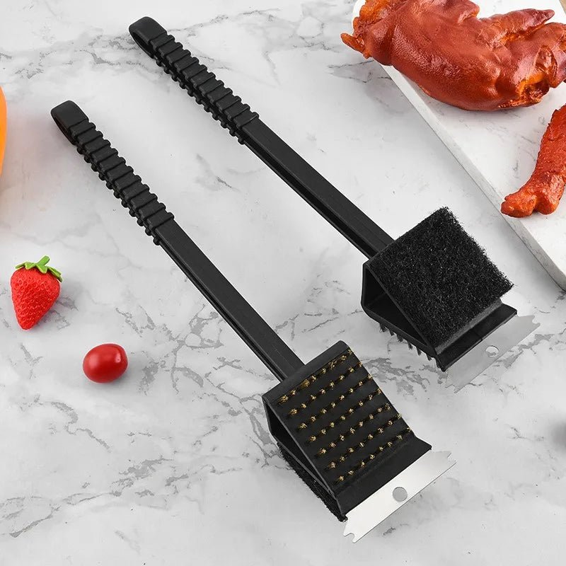 Nettoyant pour Gril avec Grattoir et Éponge 2