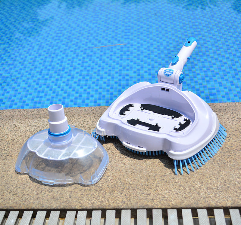 Nettoyeur de piscine automatique à aspiration avec brosses rotatives 1