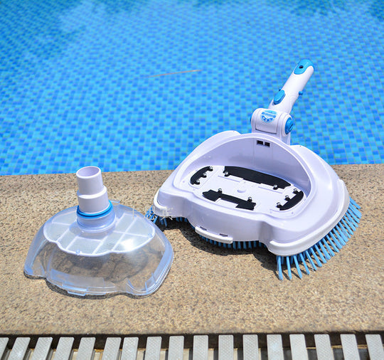 Nettoyeur de piscine automatique à aspiration avec brosses rotatives 1