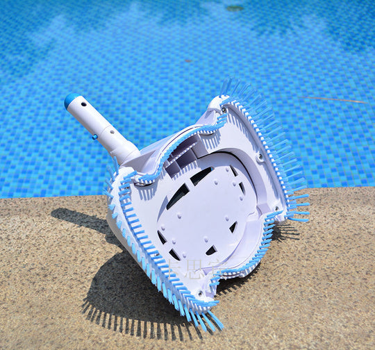 Nettoyeur de piscine automatique à aspiration avec brosses rotatives 2