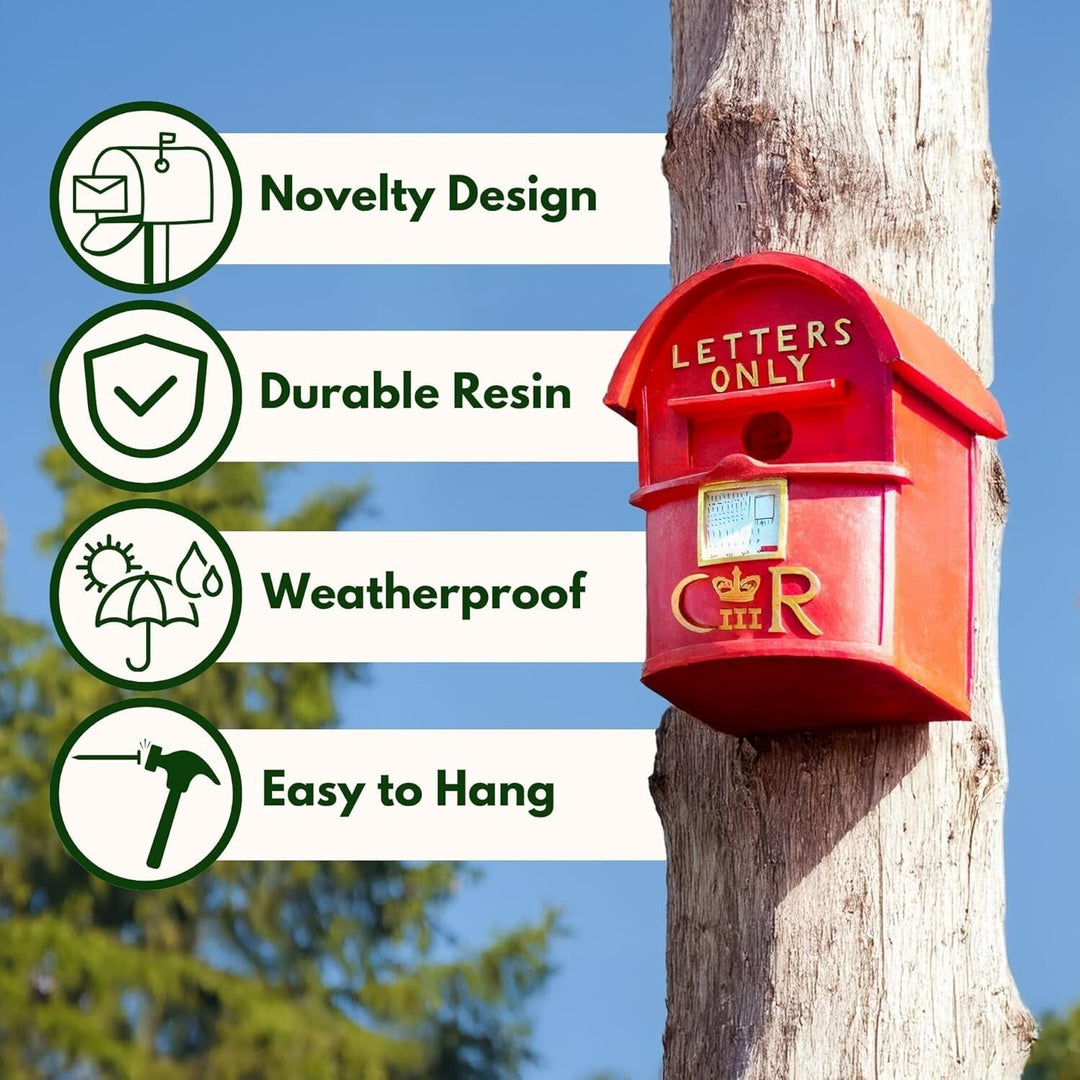 Nichoir Oiseau Suspendu Décoratif Maison Pour Oiseaux Design Boîte Aux Lettres 5