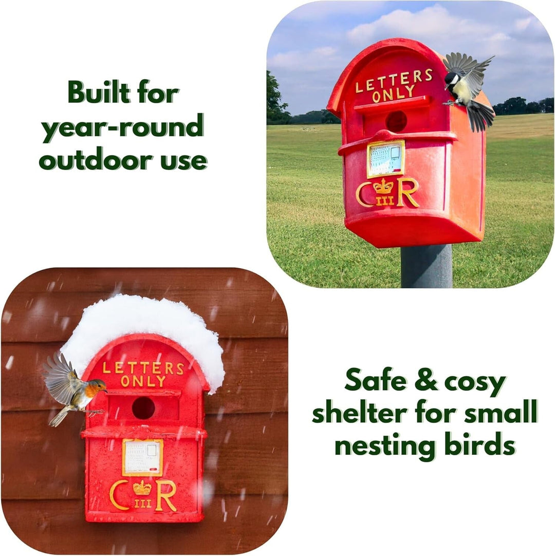 Nichoir Oiseau Suspendu Décoratif Maison Pour Oiseaux Design Boîte Aux Lettres 6