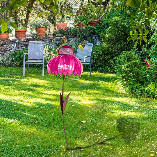 Nichoir à Oiseaux en Forme de Fleur 3